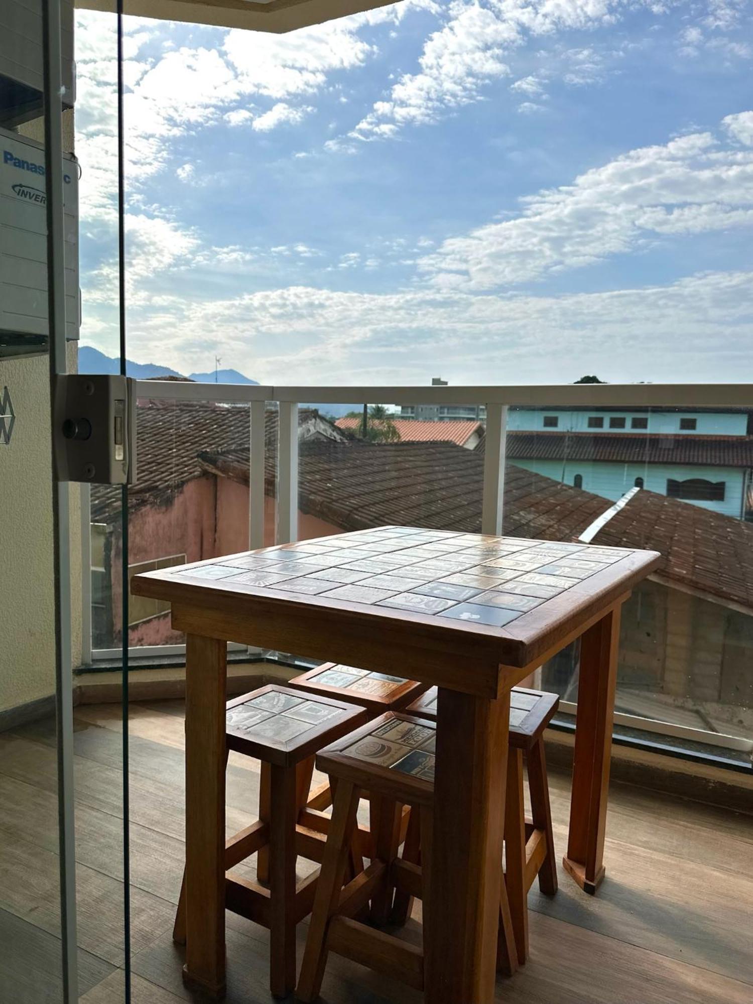 Apto Excelente C/Ar, Varanda Gourmet E Piscina Ubatuba Esterno foto